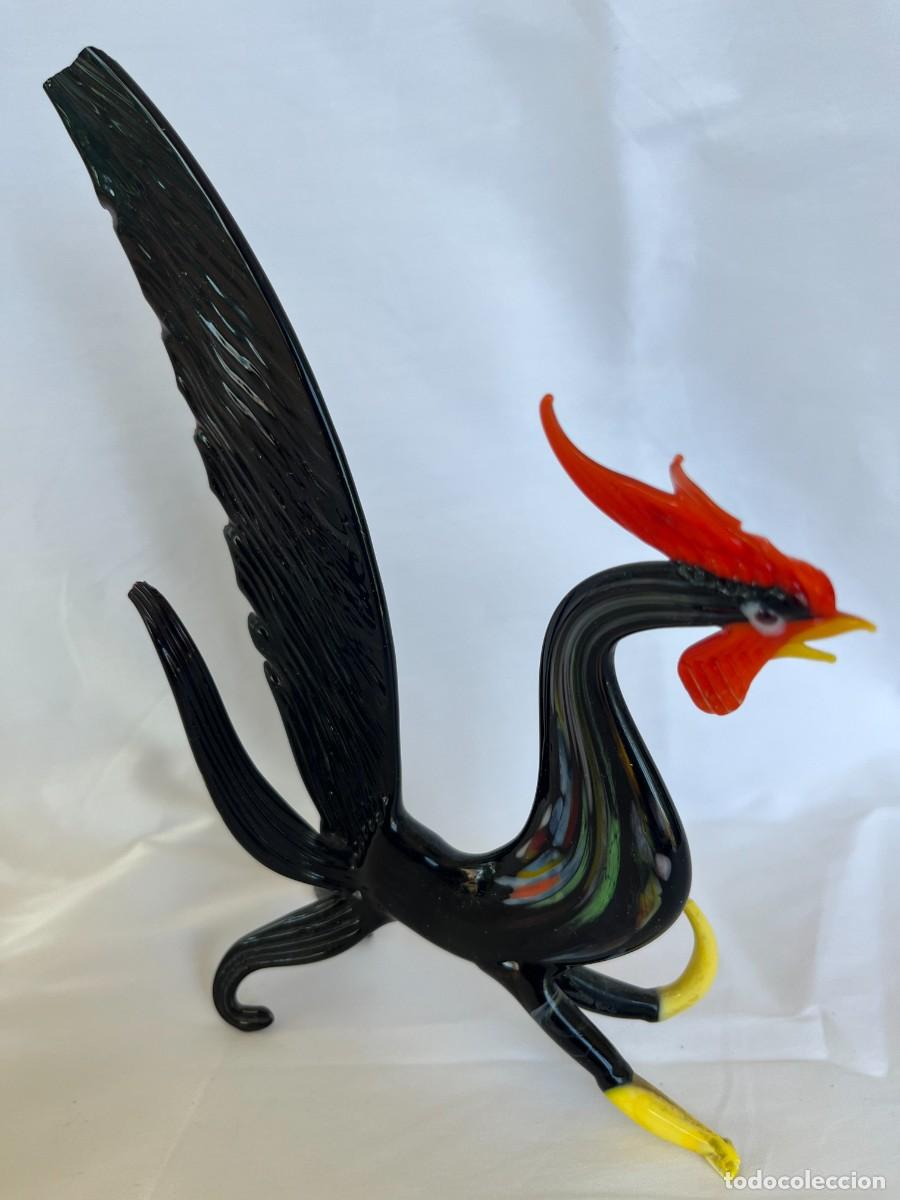 Antig&uuml;edades: Figura de vidrio soplado de colecci&oacute;n