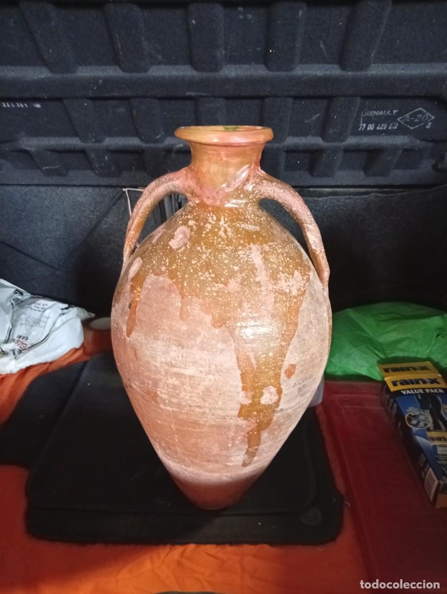Antig&uuml;edades: Gran cantaro de barro de el pozuelo Albacete 58 cm de altura