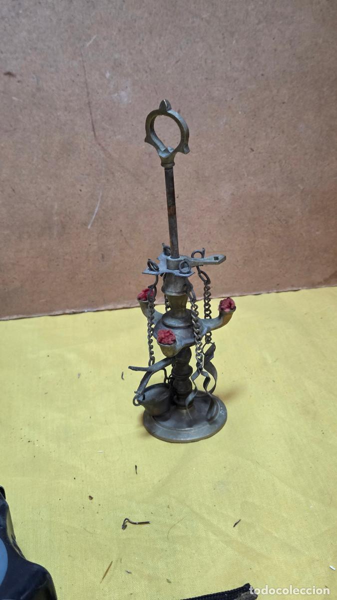 Antig&uuml;edades: velon de metal vintage