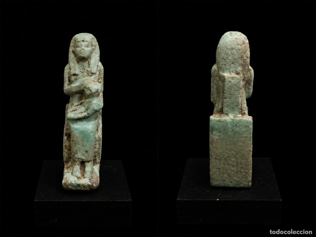 Antig&uuml;edades: Arqueolog&iacute;a. Isis y Horus 700-30 A.C.