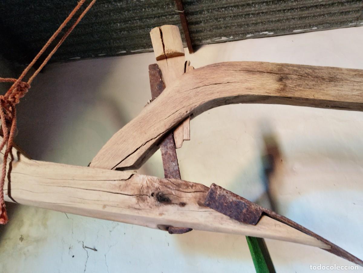 Antig&uuml;edades: Antique Centennial Wooden Plow *Summer Sale -25%*
