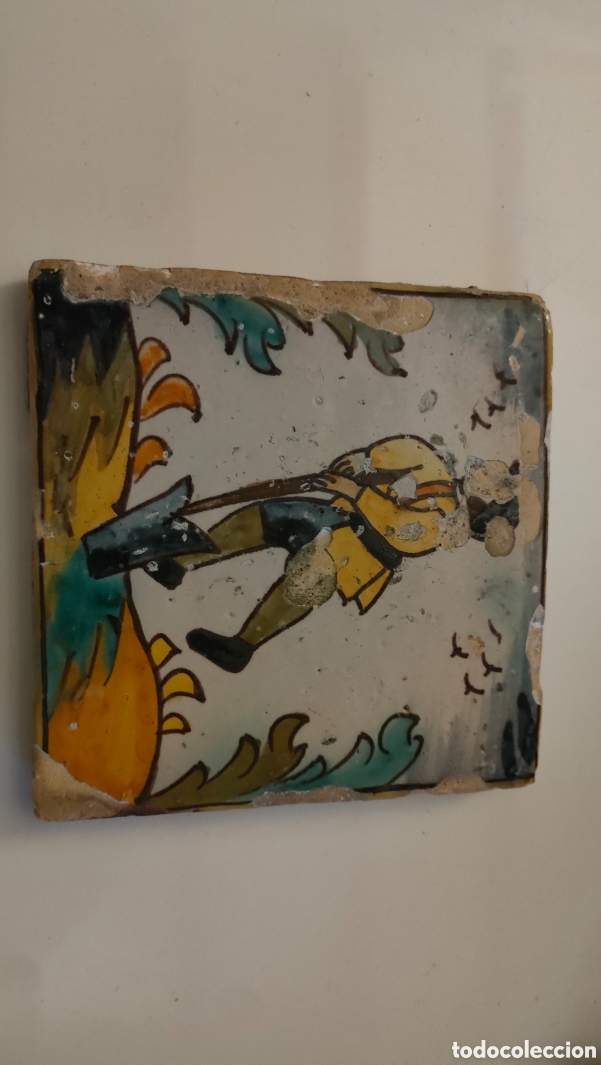 Antig&uuml;edades: AZULEJO CATALAN ARTES Y OFICIOS. SIGLO XVIII