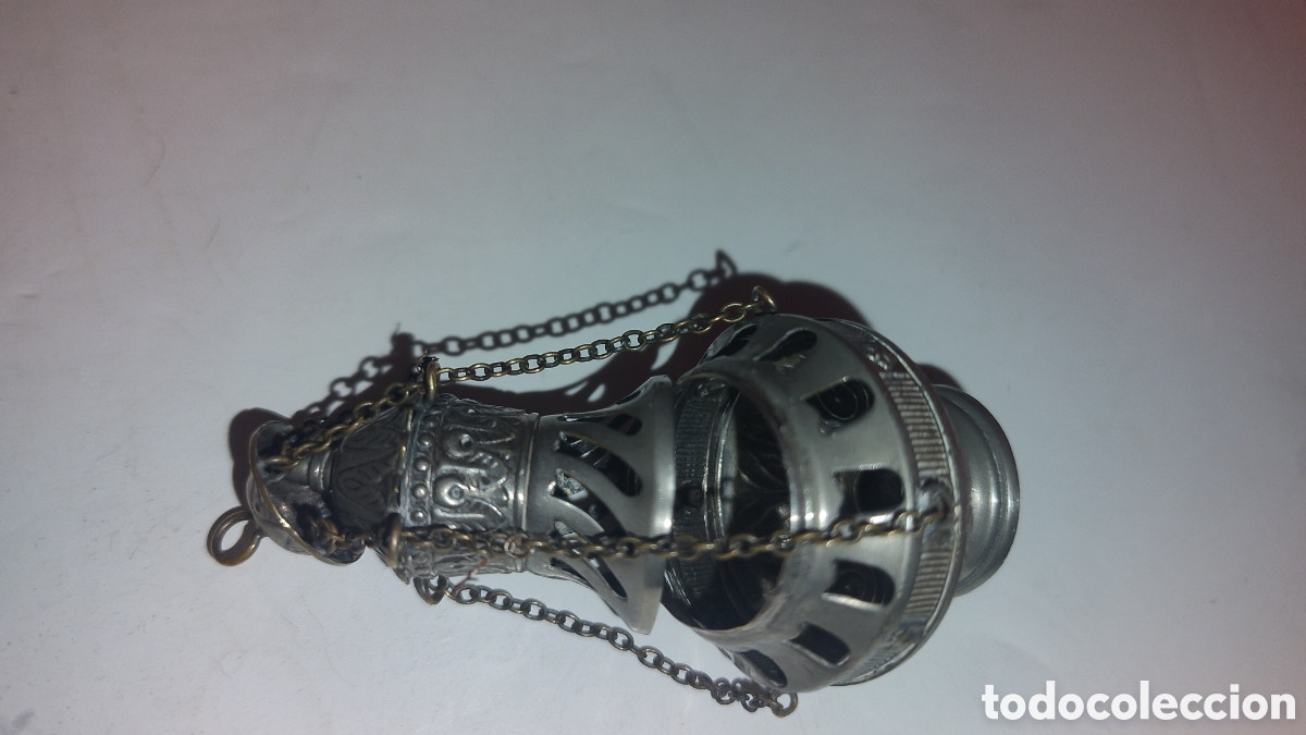 Antig&uuml;edades: Botafumeiro de metal - Foto 3