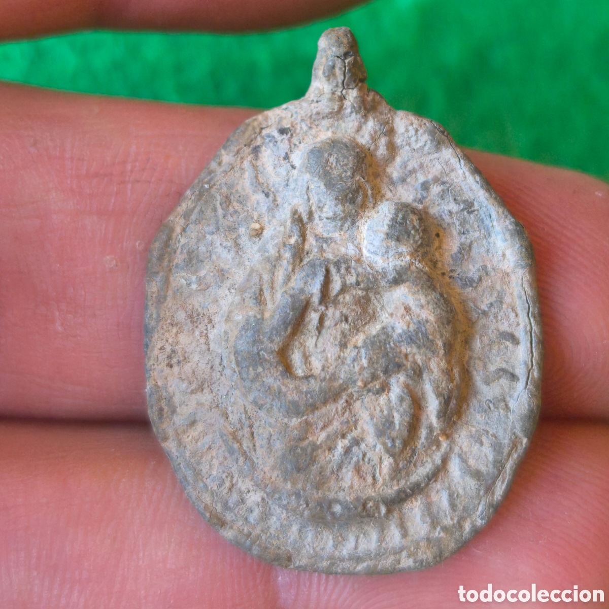 Antig&uuml;edades: Medalla plomo para limpieza - Foto 2