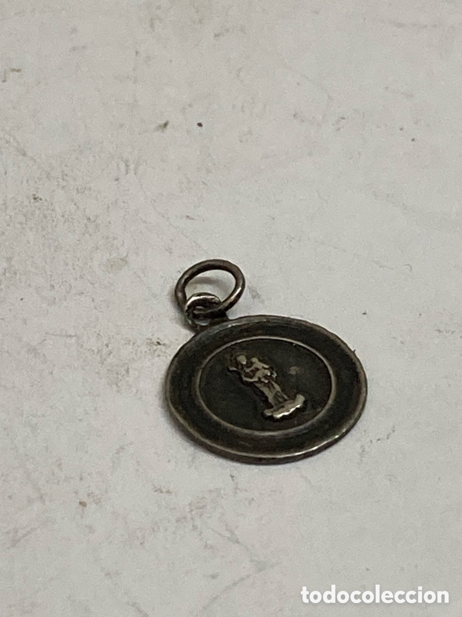 Antiquit&eacute;s: Medalla de plata religiosa C628