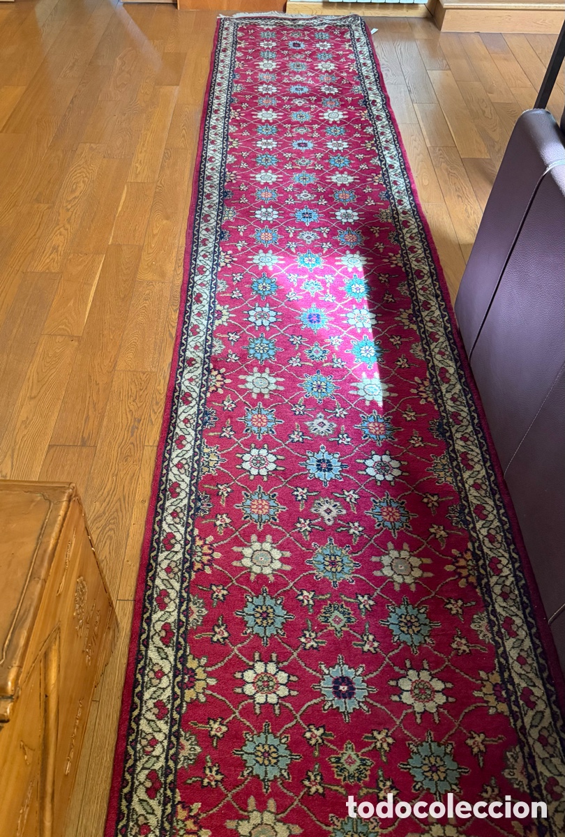 Antig&uuml;edades: Larga alfombra de pasillo - Foto 1