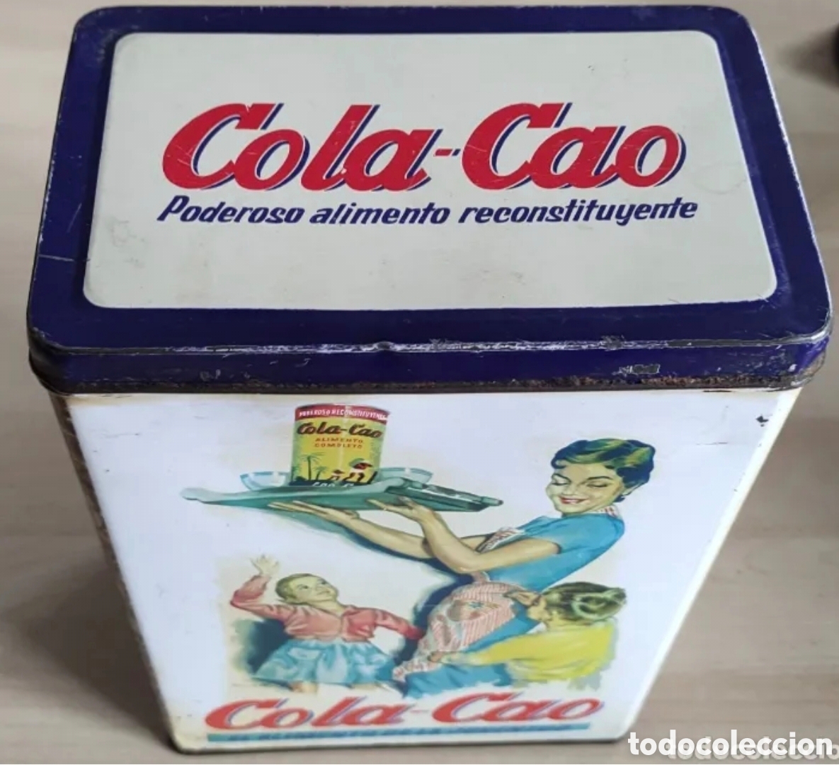 Antig&uuml;edades: Latas cola cao gran lore - Foto 2