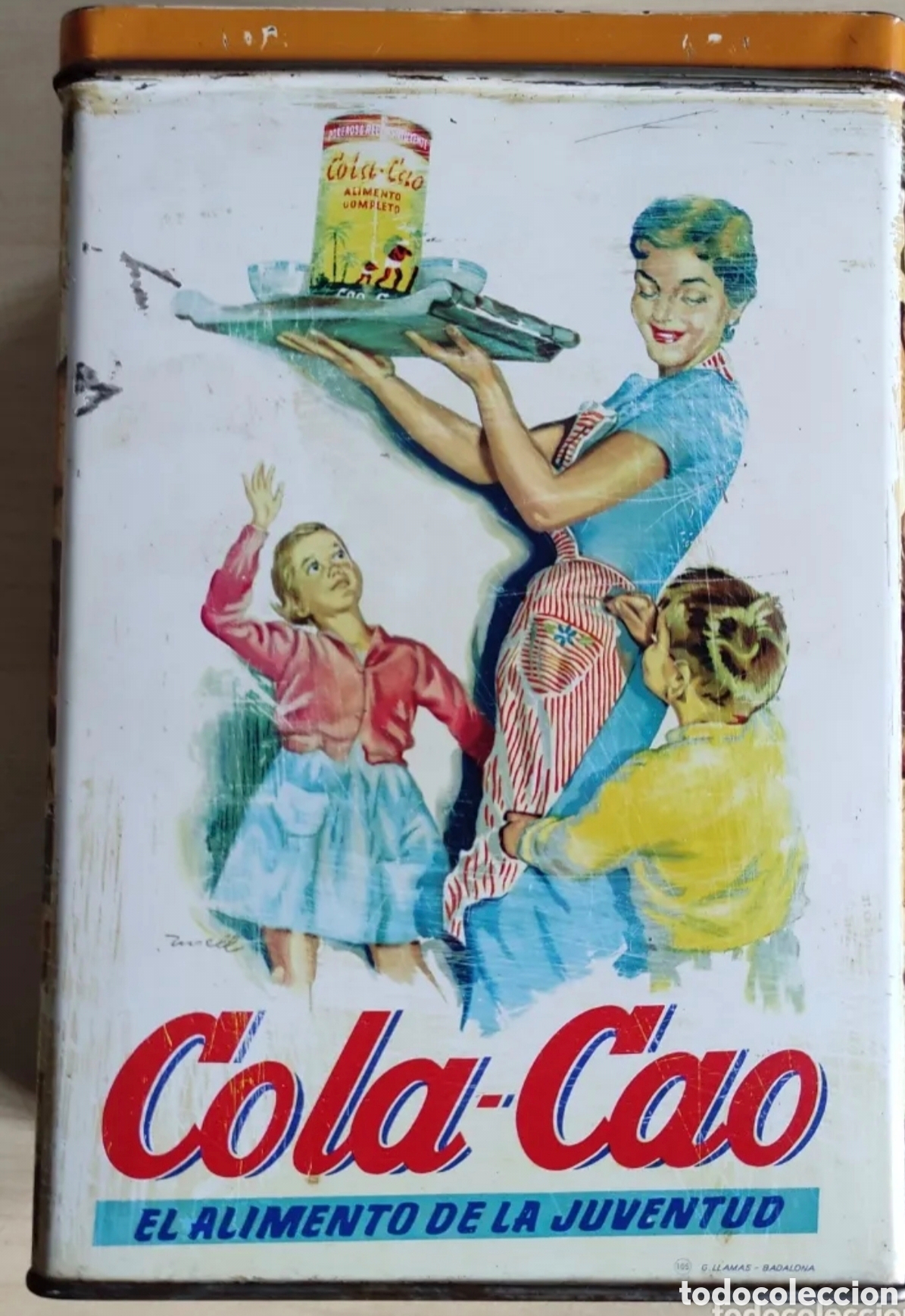 Antig&uuml;edades: Latas cola cao gran lore - Foto 6