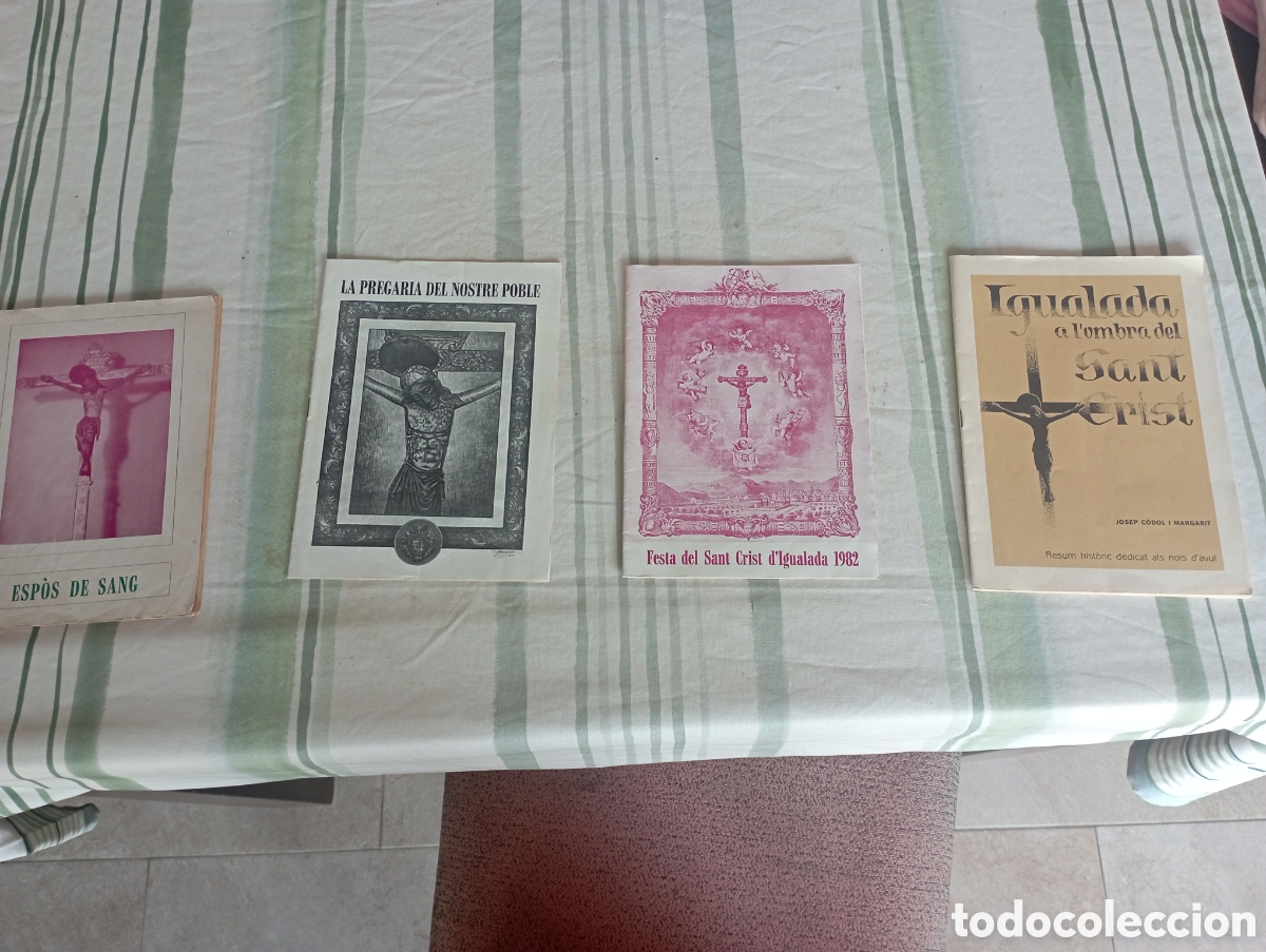 Antig&uuml;edades: Llibrets Festa Sant Crist Igualada 1976-81-82-84