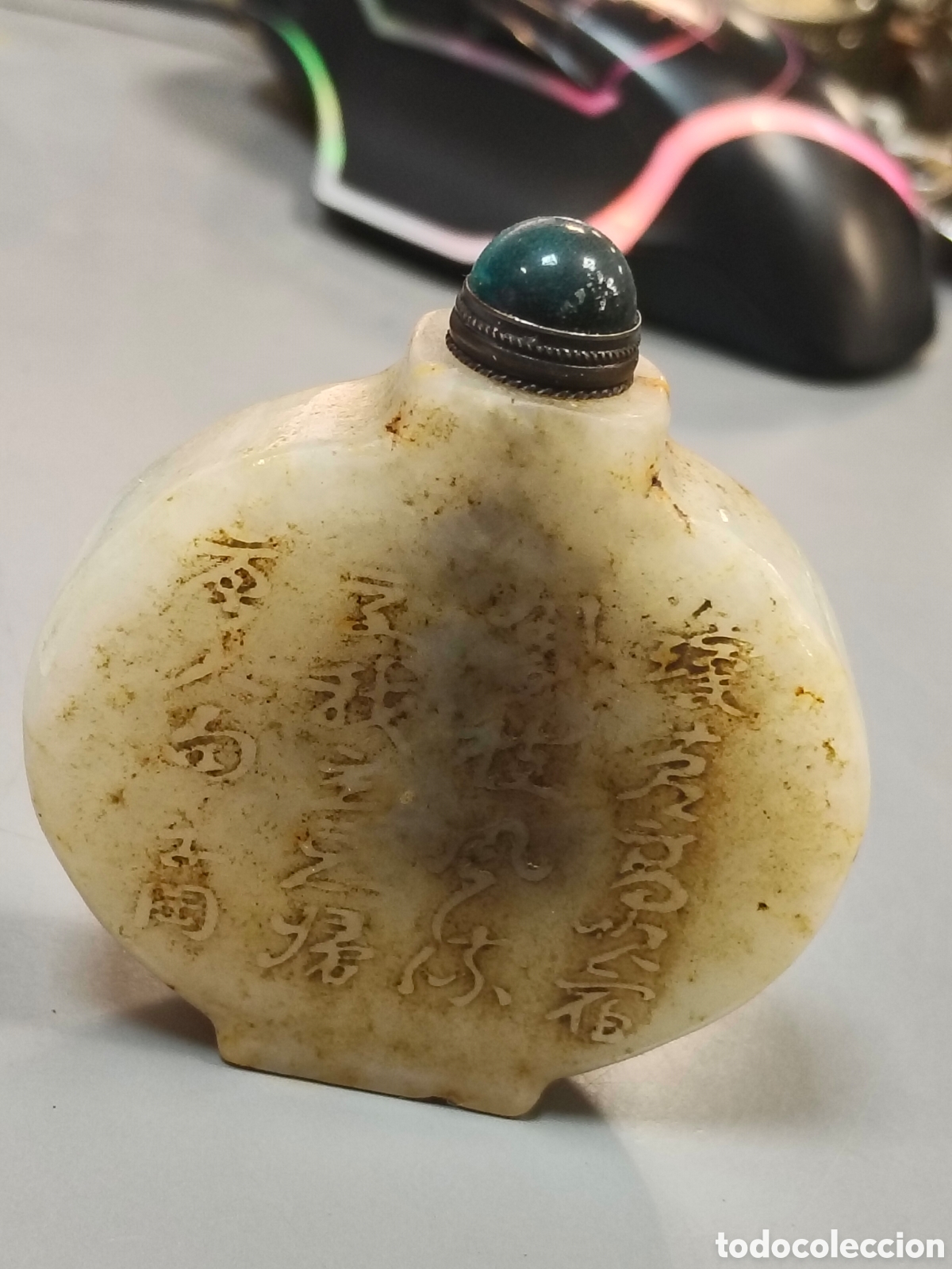 Antig&uuml;edades: SNUFF BOTTLE de jade - Foto 1