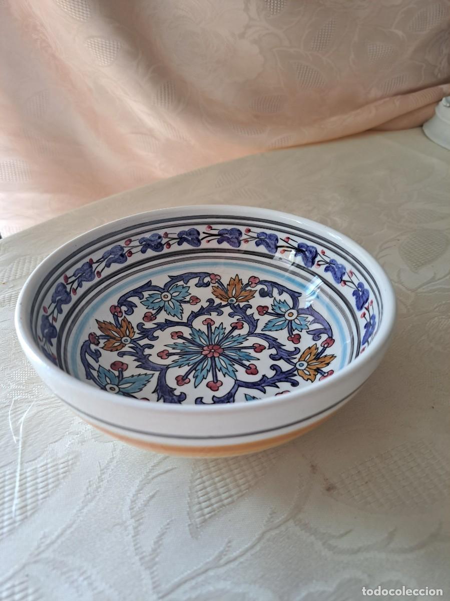 Antig&uuml;edades: Bonito taz&oacute;n bol de porcelana pintado a mano, Grecia