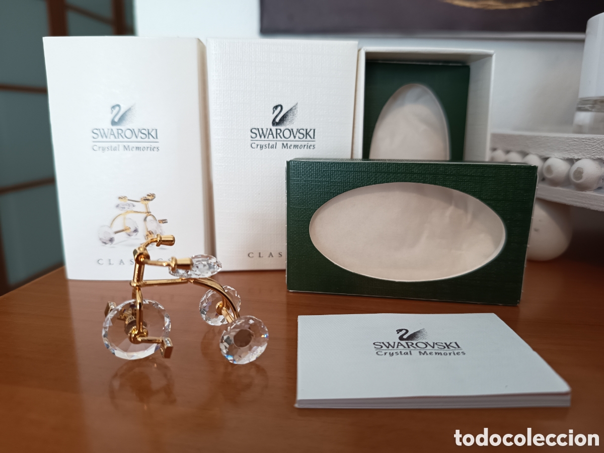 Antig&uuml;edades: Triciclo Swarovski Crystal Memories Classic (Con caja original)