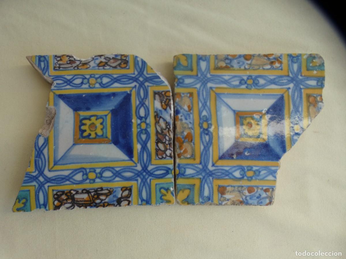Antig&uuml;edades: Azulejo, Azulejos Espa&ntilde;ol, Talavera siglo 16/17