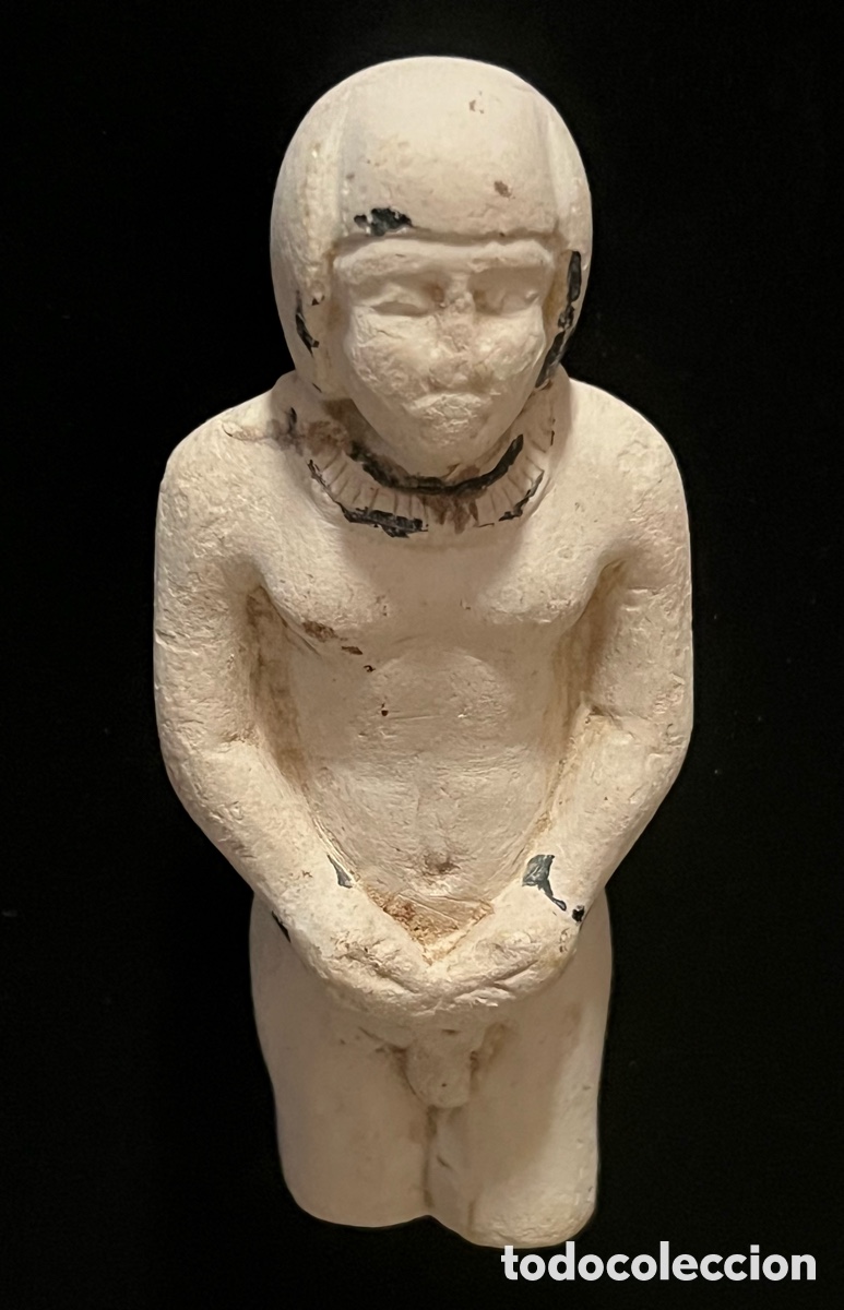 Antig&uuml;edades: Estatuilla de oferente desnudo - Foto 4