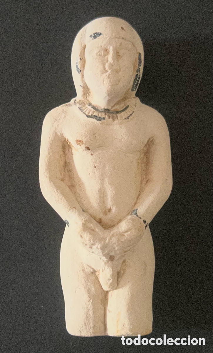 Antig&uuml;edades: Estatuilla de oferente desnudo - Foto 6