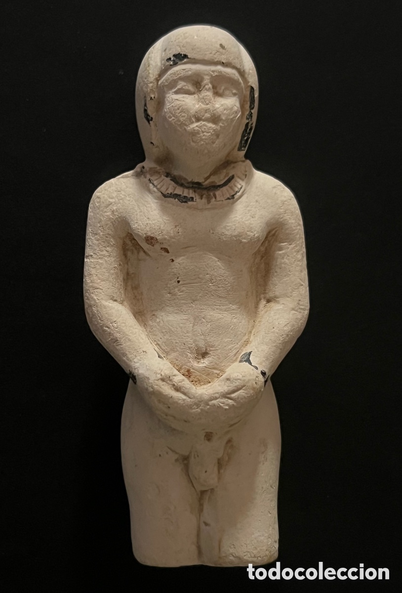 Antig&uuml;edades: Estatuilla de oferente desnudo