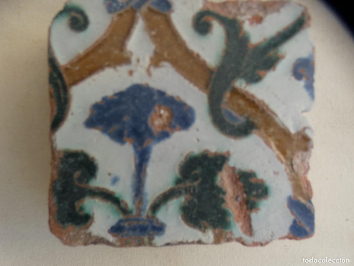 Antig&uuml;edades: Azulejo, Azulejos Espa&ntilde;ol, Toledo siglo 16
