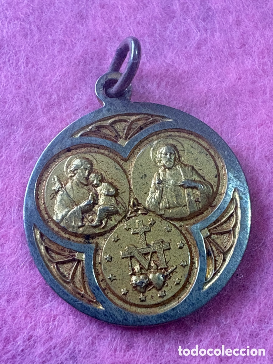 Antig&uuml;edades: Medalla religiosa escenas marianas (A1)