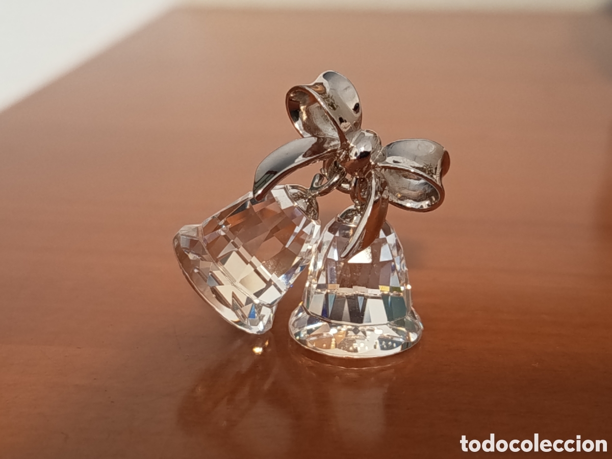 Antig&uuml;edades: Campanas Crystal Swarovski Plateado ( Ref.626792)