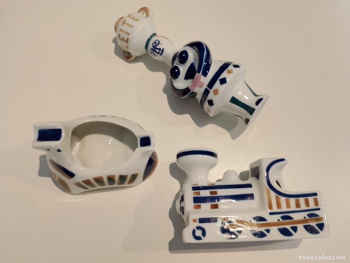 Antig&uuml;edades: Lote figuras porcelana Sargadelo