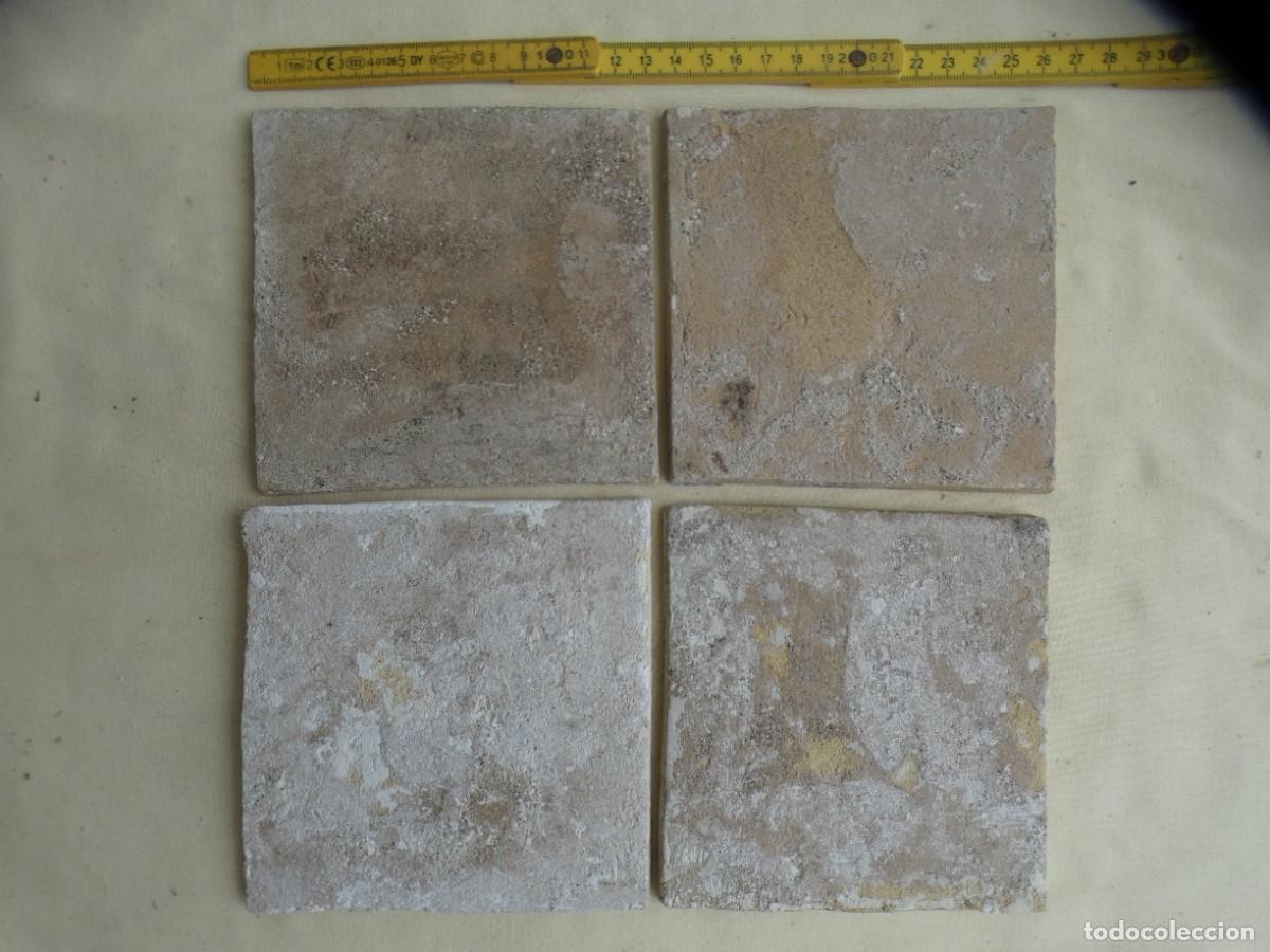 Antig&uuml;edades: 4 Azulejos holandeses - Foto 2