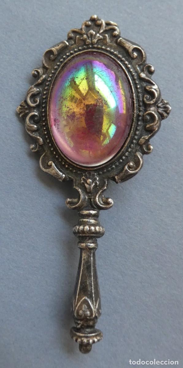 Antig&uuml;edades: ANTIGUO BROCHE CON PIEDRA PPIO.S.XX