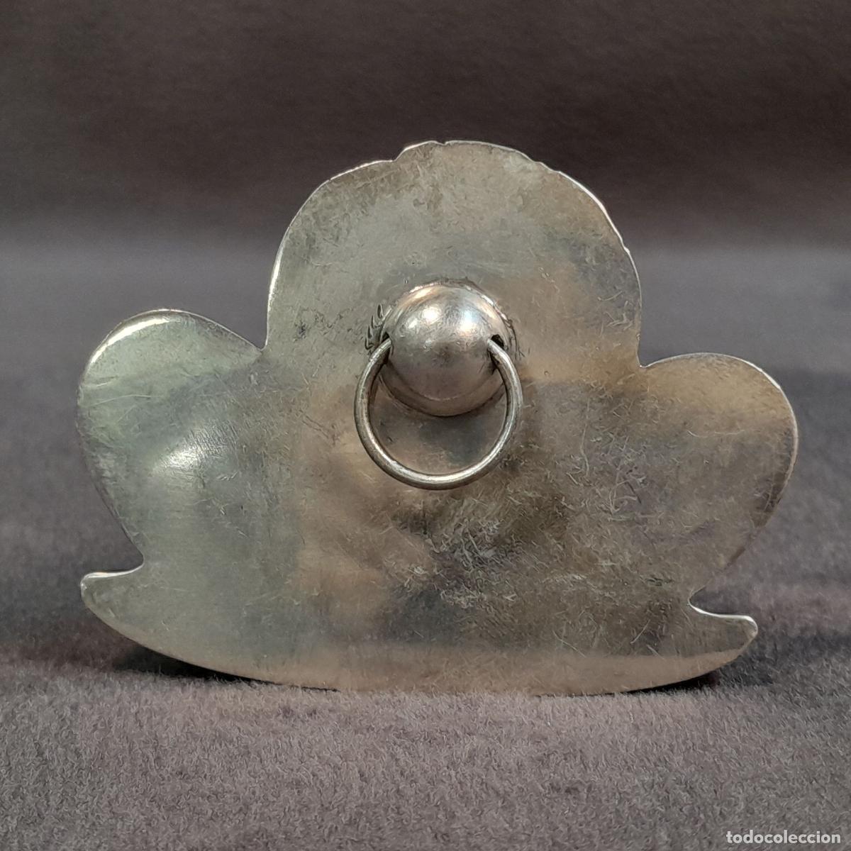 Antig&uuml;edades: CABEZA DE QUERUB&Iacute;N EN PLATA. SIGLO XX - Foto 5