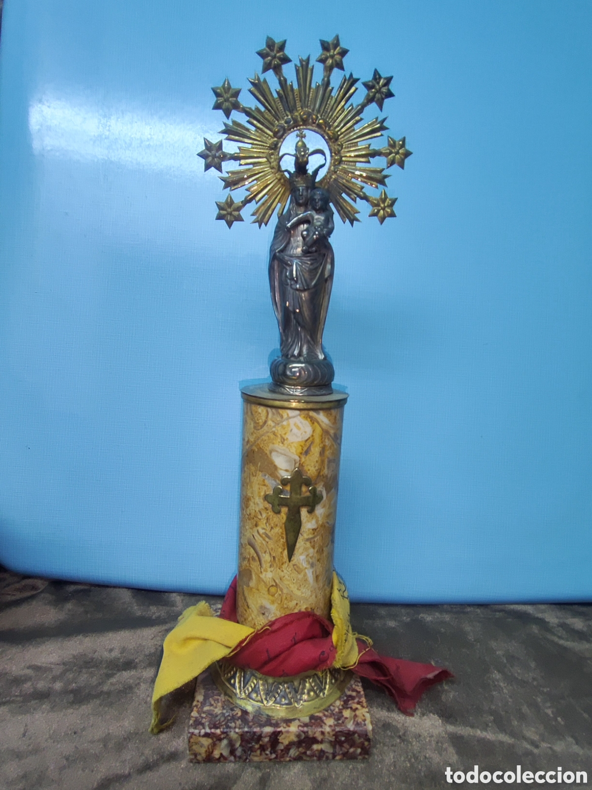 Antig&uuml;edades: VIRGEN DEL PILAR, DE PLATA - Foto 18