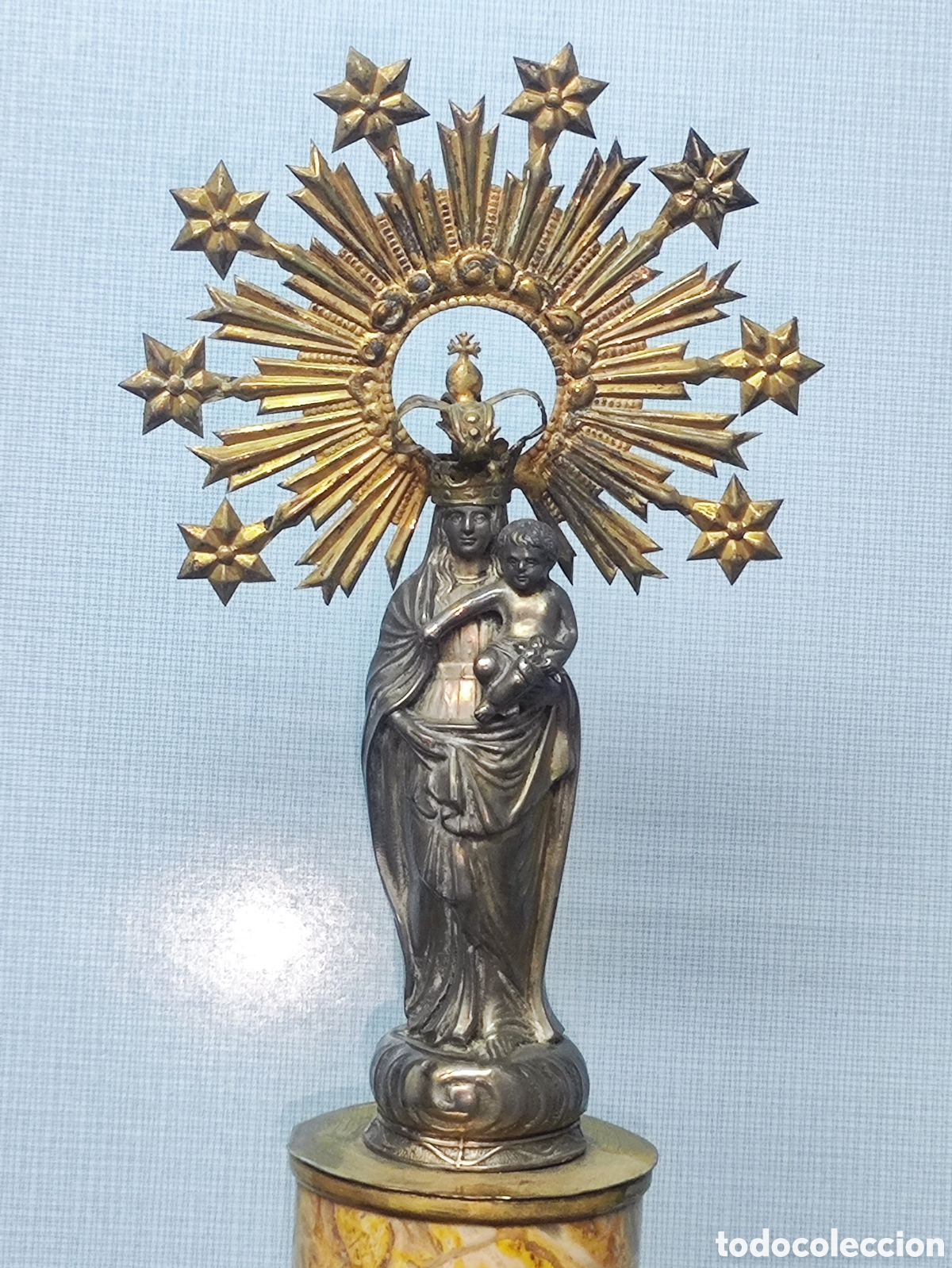 Antig&uuml;edades: VIRGEN DEL PILAR, DE PLATA - Foto 19