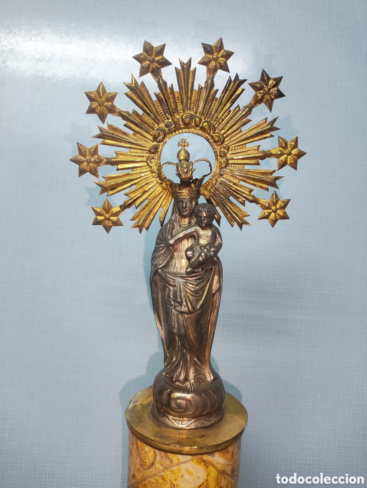 Antig&uuml;edades: VIRGEN DEL PILAR, DE PLATA - Foto 26