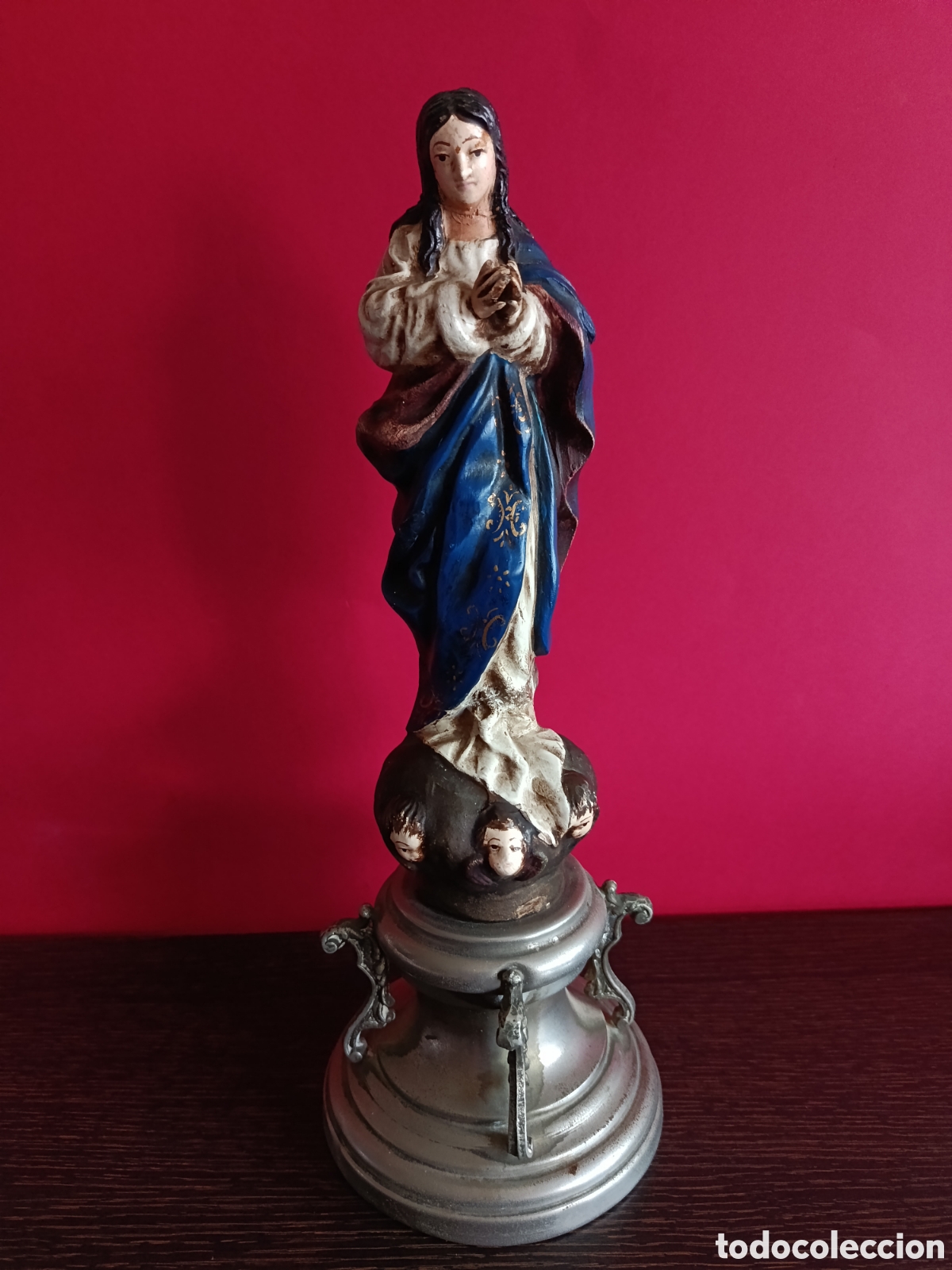 Antig&uuml;edades: Figura religiosa inmaculada concepci&oacute;n