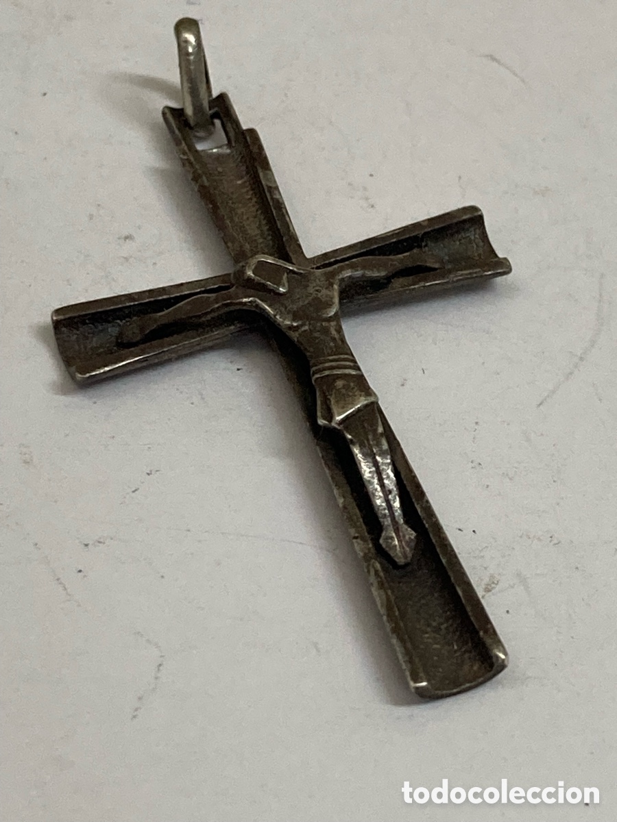 Antig&uuml;edades: Cruz de plata religiosa C630