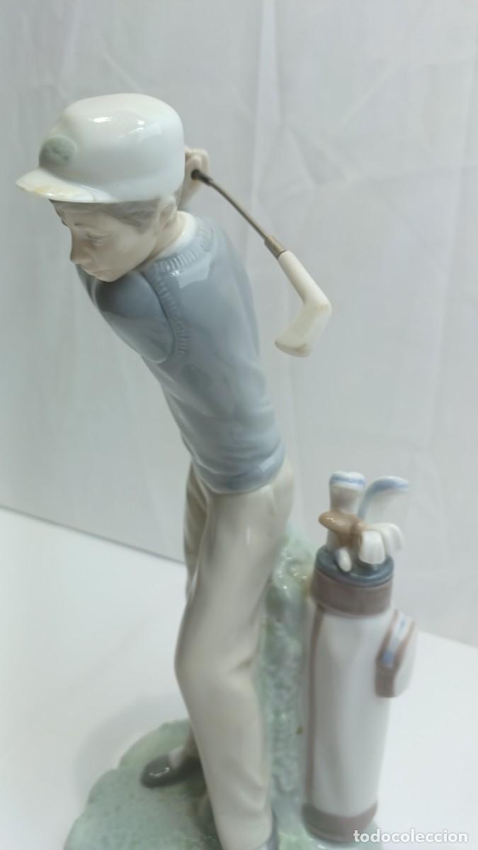 Antiques: Figura Lladr&oacute; Golfista