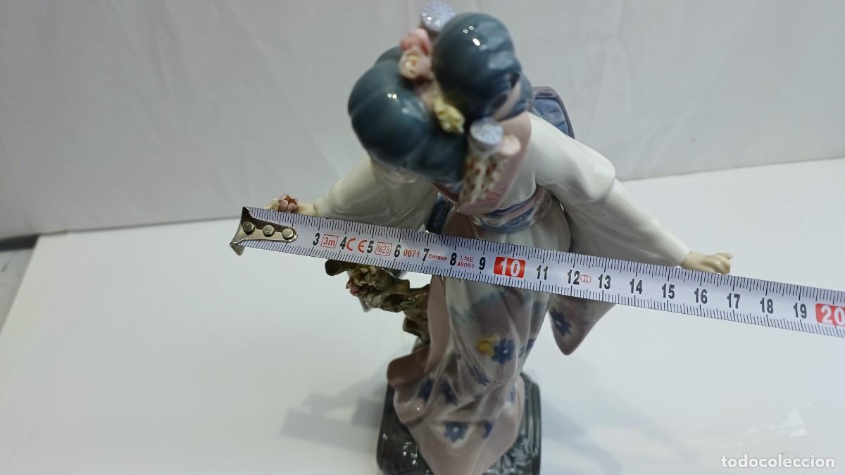 Antig&uuml;edades: Figura Lladro Geisha Teruko - Foto 3
