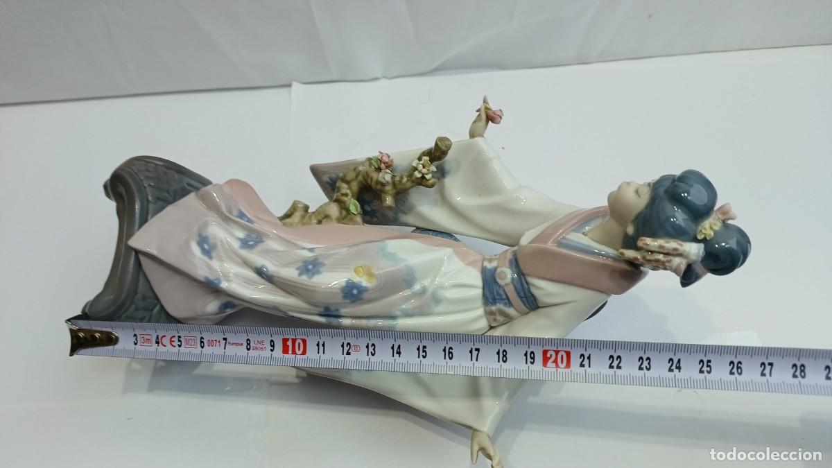 Antig&uuml;edades: Figura Lladro Geisha Teruko - Foto 4