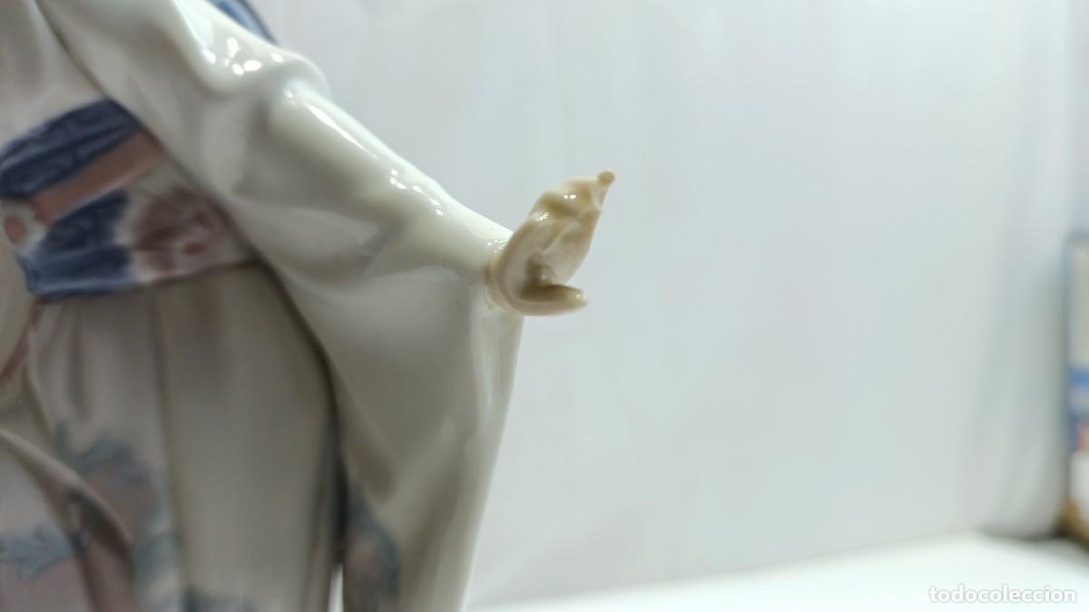 Antig&uuml;edades: Figura Lladro Geisha Teruko - Foto 5