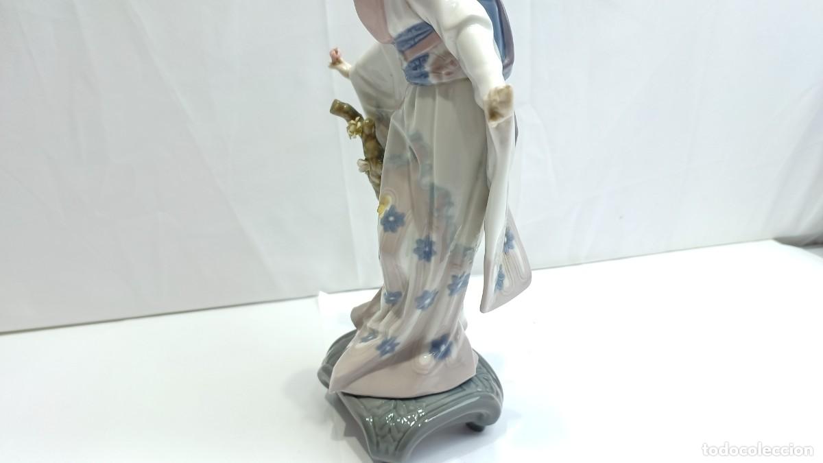 Antig&uuml;edades: Figura Lladro Geisha Teruko - Foto 7