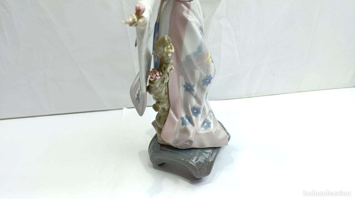 Antig&uuml;edades: Figura Lladro Geisha Teruko - Foto 11