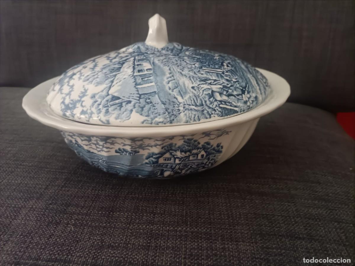 Antig&uuml;edades: Vajilla de porcelana inglesa autentica The Georgiano collection Churchill