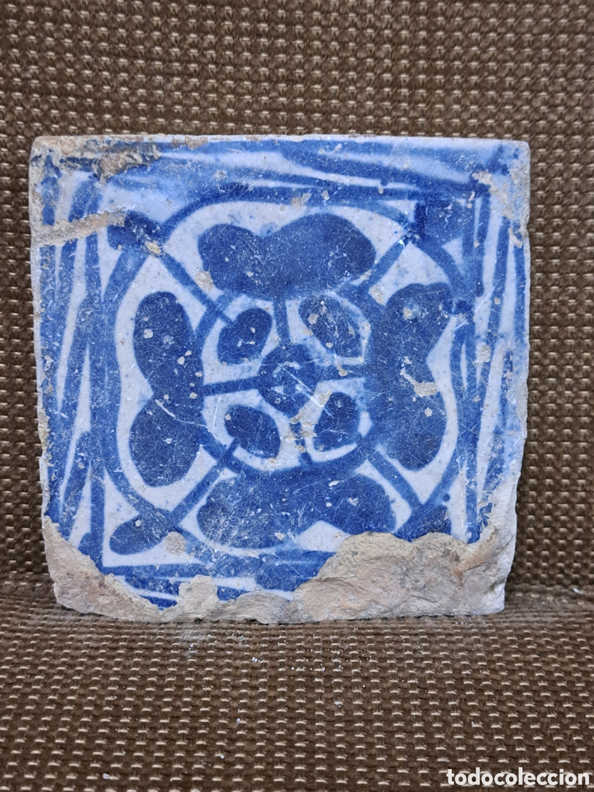 Antiques: 3 Azulejo manises medieval