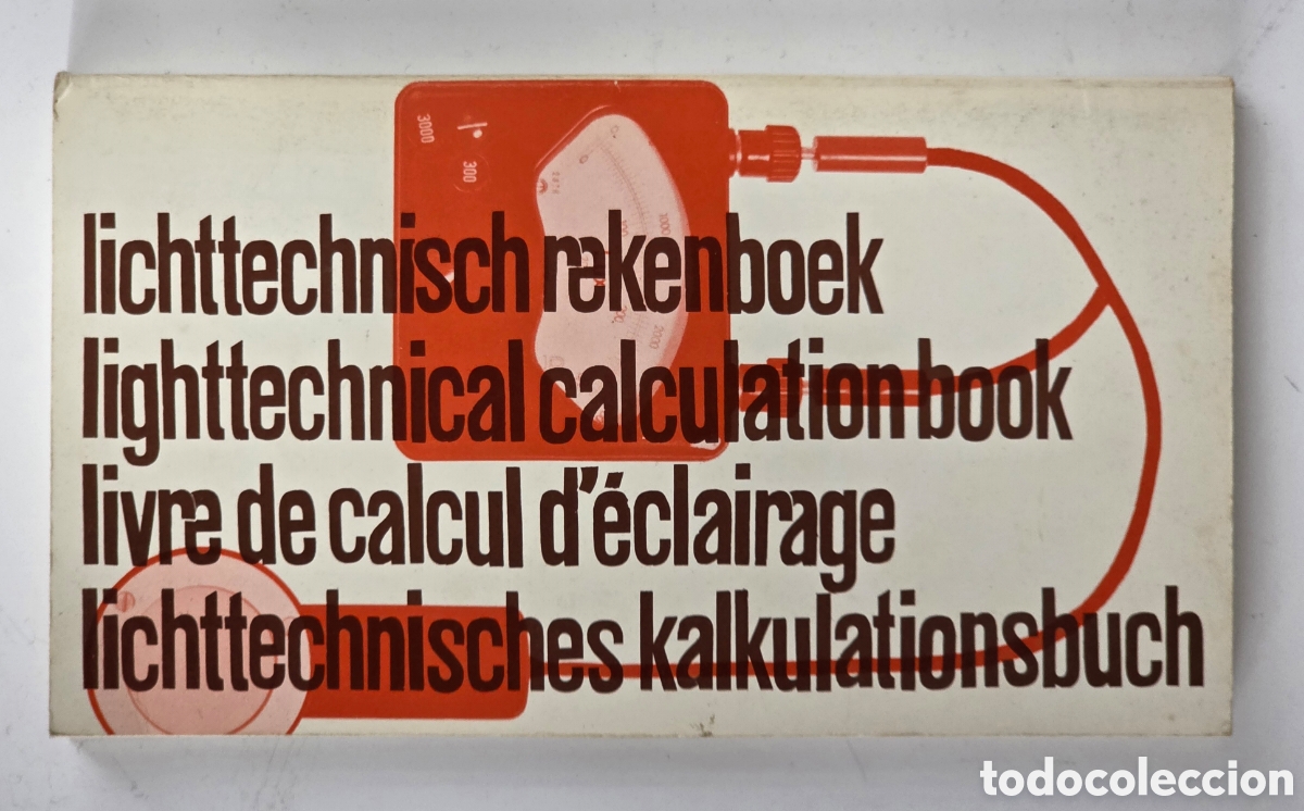 Antig&uuml;edades: Libro Cat&aacute;logo C&aacute;lculo Iluminaci&oacute;n - L&aacute;mparas Apliques - Decoraci&oacute;n Vintage