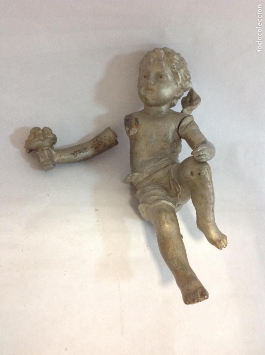 Antig&uuml;edades: Amorcillo de calamina . s XIX - Foto 1