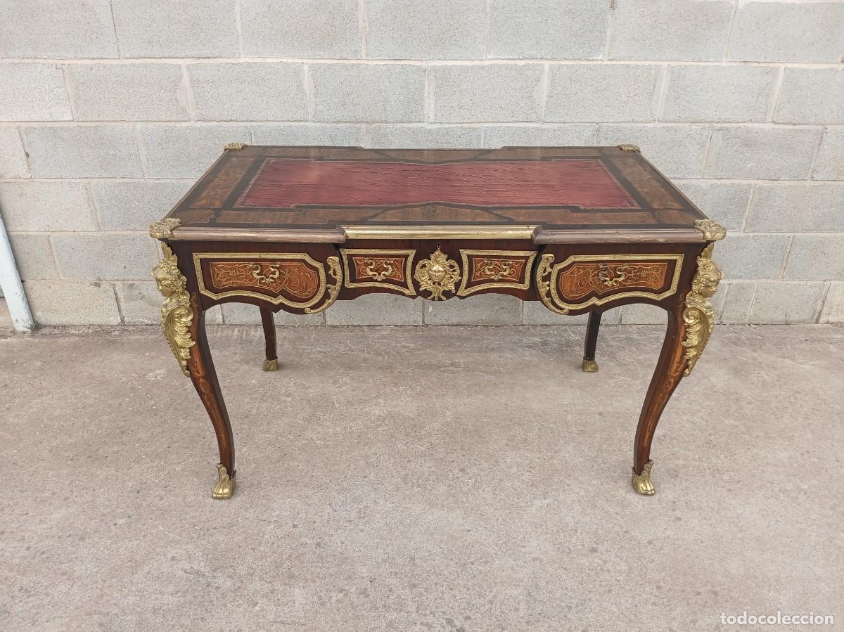 Antig&uuml;edades: Escritorio antiguo boulle Napole&oacute;n III.