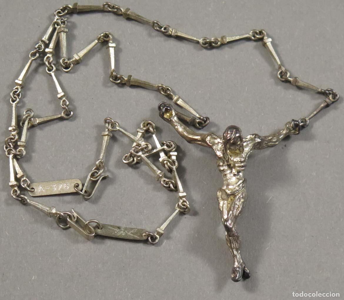 Antig&uuml;edades: CRISTO DE DALI. PLATA. FIRMADO Y NUMERADO