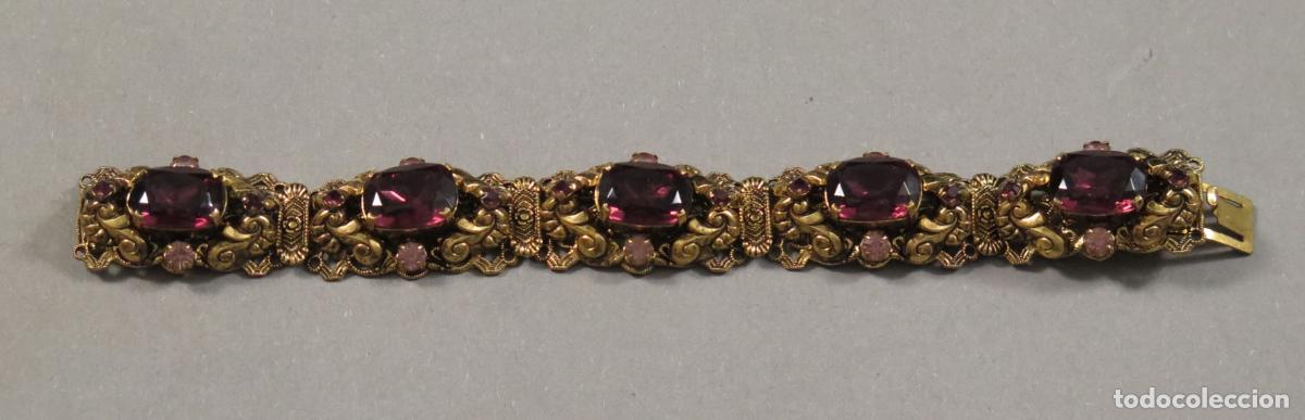 Antig&uuml;edades: PULSERA. SIGUIENDO MODELOS ISABELINOS. SIGLO XX