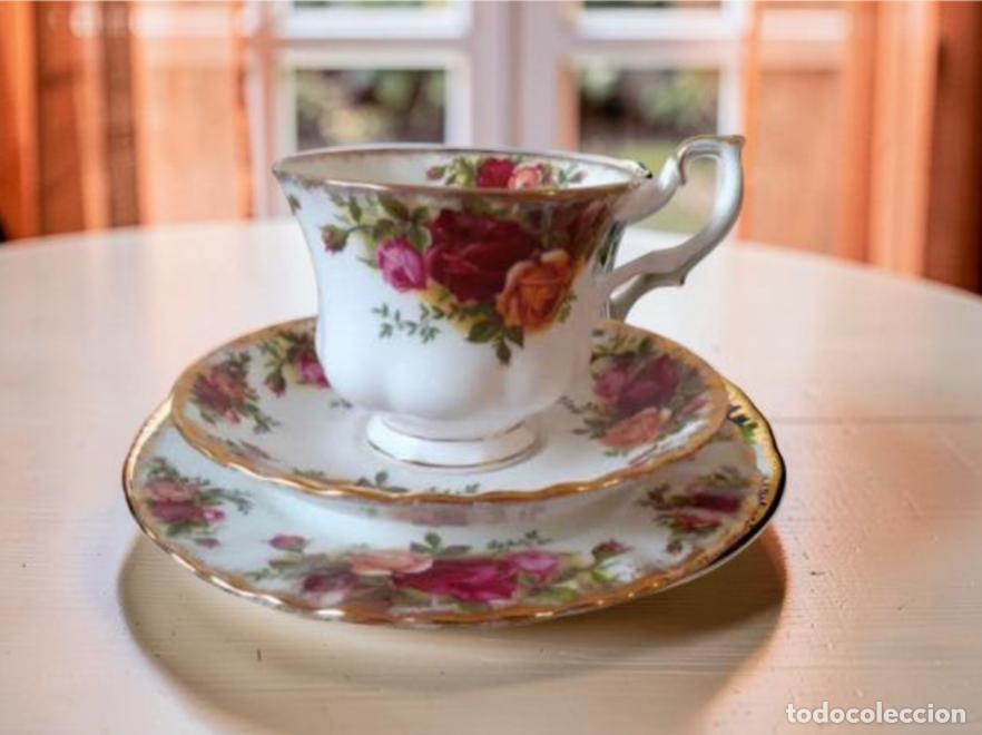 Antiques: Trio Royal Albert Rosas Old Country Roses