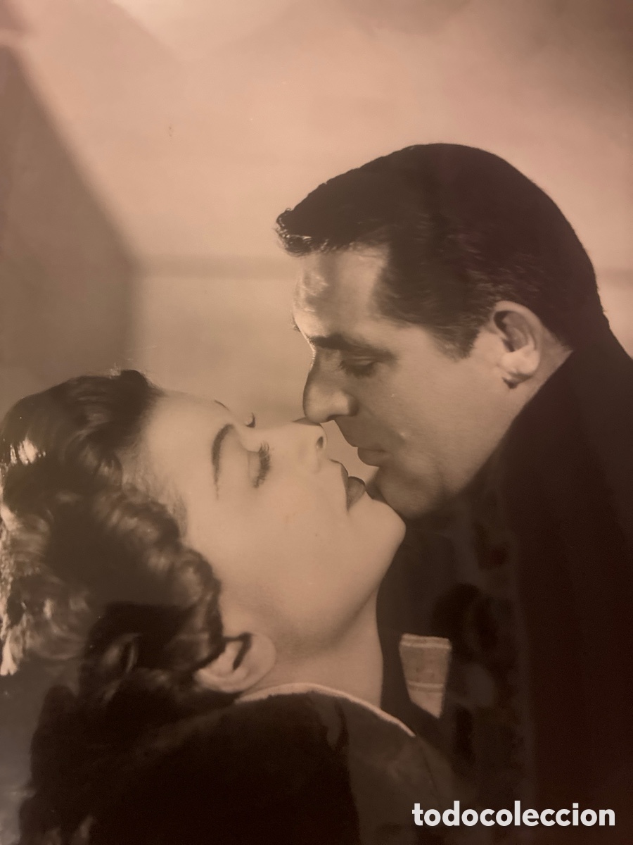 Antig&uuml;edades: Fotograf&iacute;a vintage original 1948 Cary Grant & Mirna loy
