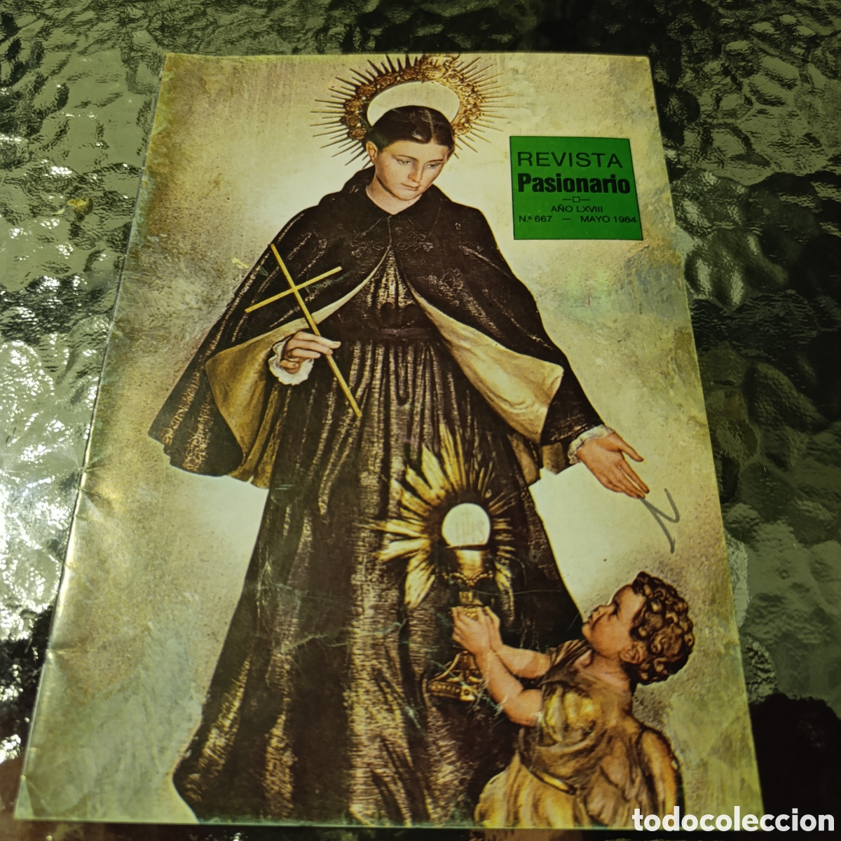 Antig&uuml;edades: Revista Pasionario, n&uacute;mero 667,Santa Gema Galgani,1984