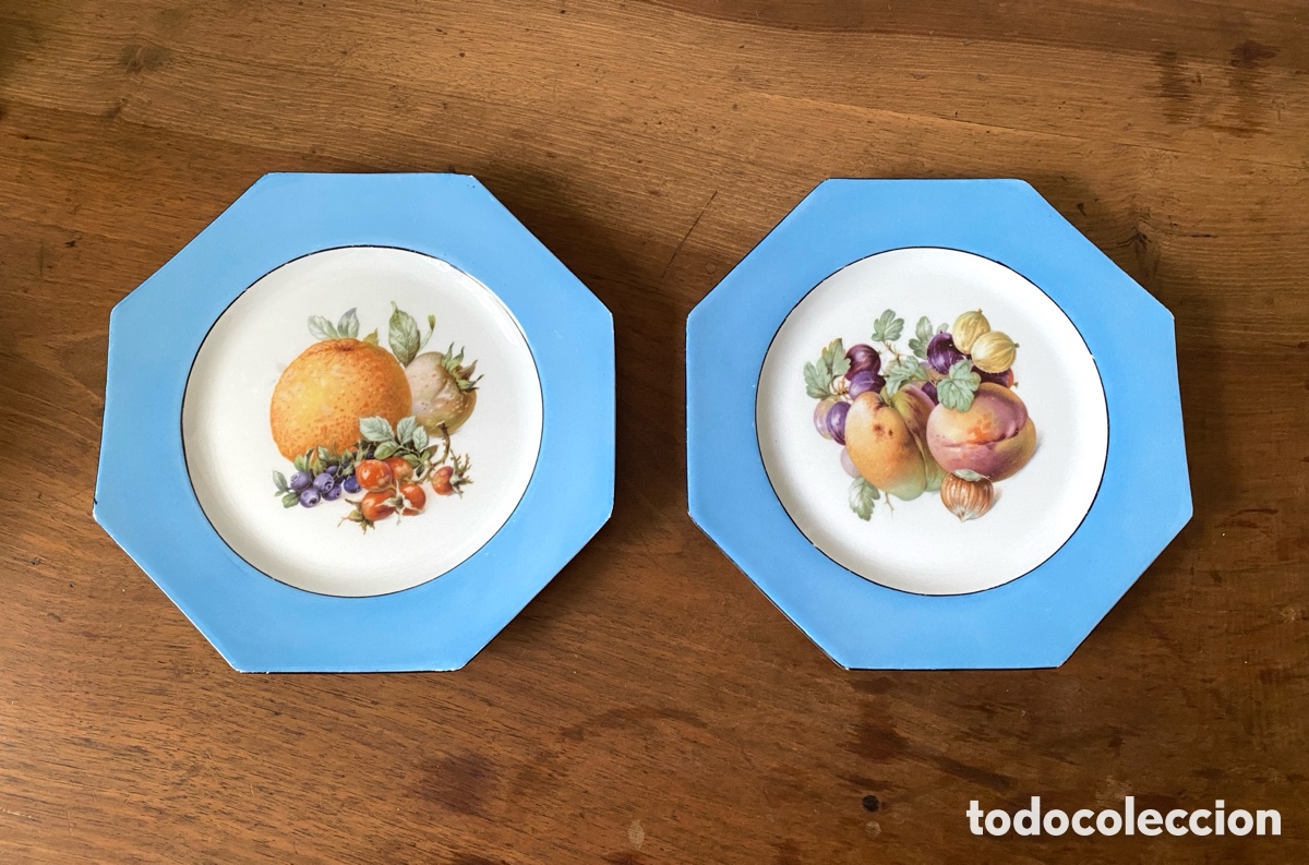 Antig&uuml;edades: Antiguos Platos de porcelana de Bavaria