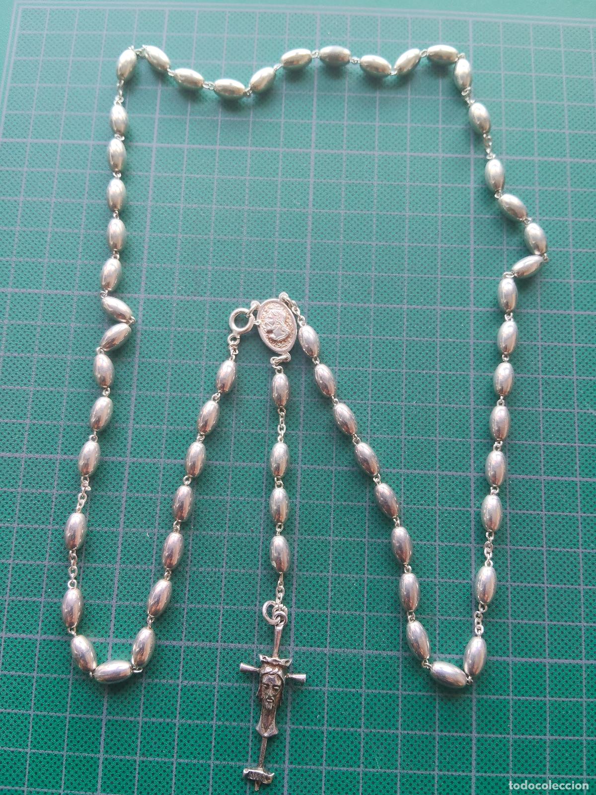 Antig&uuml;edades: ROSARIO ANTIGUO PLATA 21